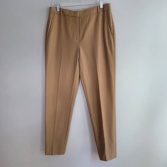 Massimo Dutti size 10 camel dress pants old money business professional - Picture 1 of 13